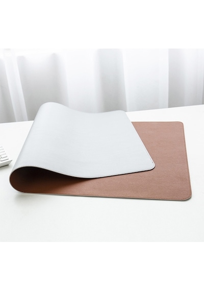 More TR Ally Su Geçirmez Deri Mouse Pad 80*40 Cm - Kahverengi