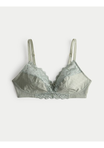 Marks & Spencer Amelia Dantelli Balensiz Full Cup Sütyen T33007016 Yeşil