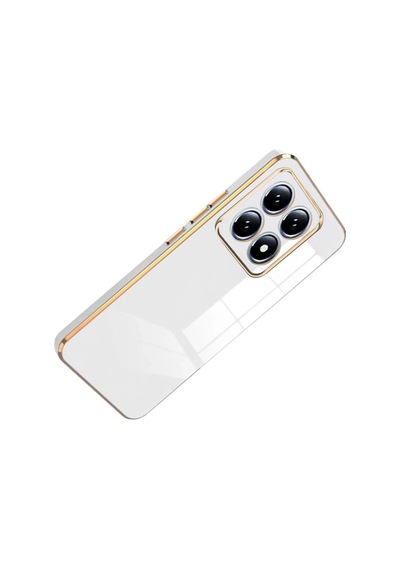 Xiaomi Mi 14t Pro Volet Silikon - Beyaz -