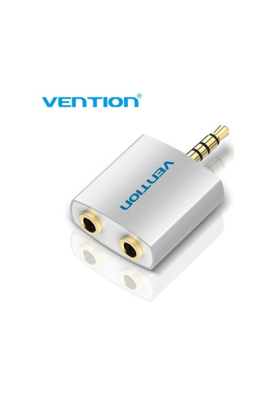 Vention 3.5Mm Aux Kulaklık Mikrafon Çoklayıcı 4 Boğum