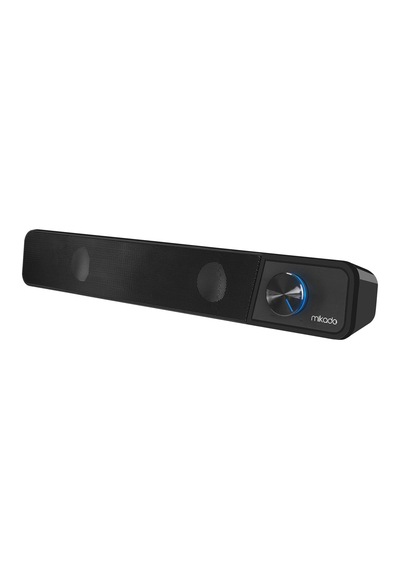 Mikado Serisi Md-69s Siyah 3wx2 Led Işıklı Multimedia Soundbar Speaker Bluetooth Desteği Yoktur Ürün Uzunlugu 40 Cm