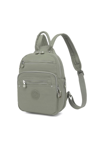 Smart Bags Küçük Boy Krinkıl Kumaş Kadın Sırt Çantası 3386 Yeşil