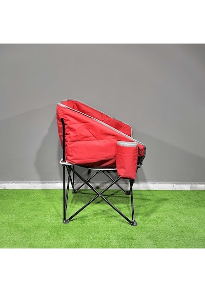 Argeus Balcony Comfort Katlanabilir Kamp Koltuğu Kırmızı
