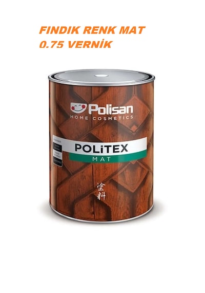 Polisan Politex Dekoratif Mat Fındık 0.75 Litre 1 Adet Polisan Politex Dekoratif Mat Fındık 0.75 Litre 1 Adet