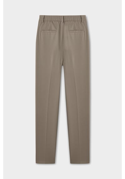 Twn Relaxed Fit Pilesiz Bej Çizgili Jogger Pantolon 7ec03ım07347m
