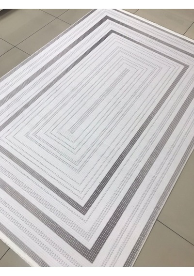 Merinos Halı Vista 76591 095 Serisi Triko Akrilik Salon Oturma Yatak Odası Halısı Gri