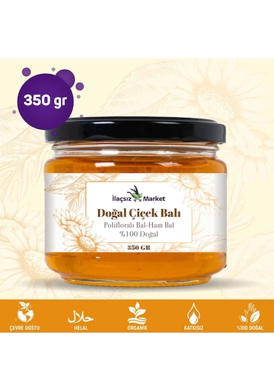 sız Market Doğal Ham Bal 350 G