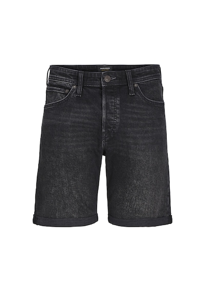 Jack & Jones Erkek Rick 360 Denim Şort - 12269612 Black Denim