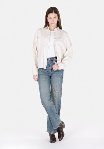 Colins Straight Fit Kadın Denim Jean Pantolon Cl1074521 Q1.v1 Dn01721 Denim