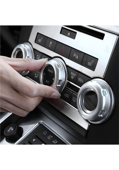 Land Rover Discovery Klima Düğme Kaplaması 5'li Set 2010-2016