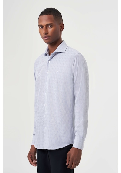 Bisse Erkek Regular Fit Klasik Gömlek Laci Gm23y231037 D39 Lacivert