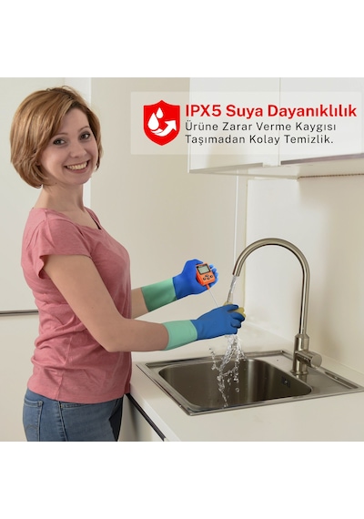 Thermopro Tp511 Uzun Problu Programlanabilir Alarmlı Geniş Ekranlı Pişirme Termometresi