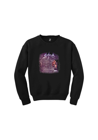 Sodom Better Off Dead Siyah Sweatshirt