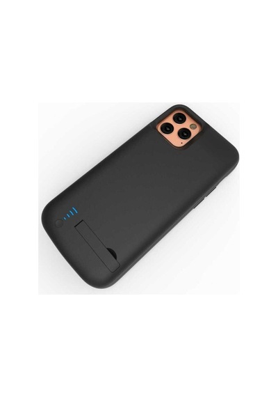 Apple Uyumlu iPhone 12 Pro Max Zore Şarjlı Kılıf Siyah