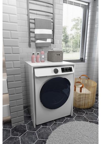 Çamaşır Makinesi Dolabı Kurutma Makinesi Uyumlu Kapaksız Dolap 91.8 X 67.3 X 60 Cm Beyaz Çamaşır Makinesi Dolabı Kurutma Makinesi Uyumlu Kapaksız Dolap 91.8 X 67.3 X 60 Cm Beyaz