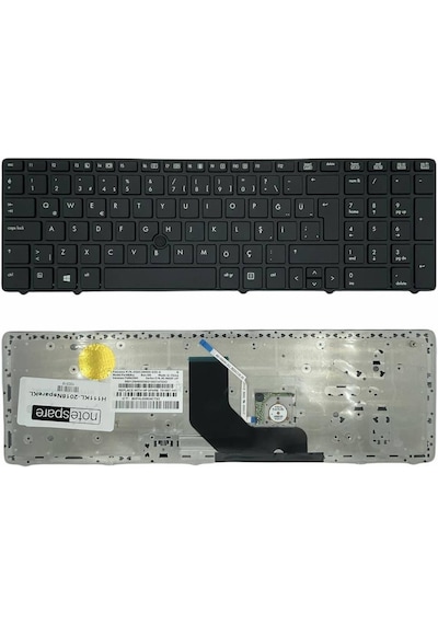 Hp İle Uyumlu 55010ks00-289-g, 550112d00-035-g, 550112g00-035-g Notebook Klavye Siyah Tr
