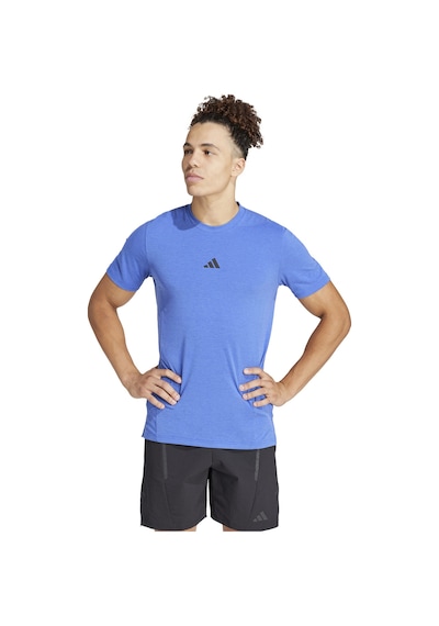 Adidas Erkek Designed For Training Antrenman Mavi Tişört Is3816 001