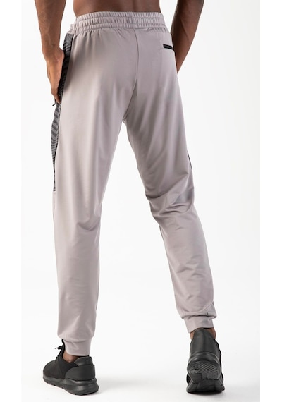 Maraton Sportswear Regular Erkek Ribana Paça Basic Gri Eşofman Altı 21001 Gri