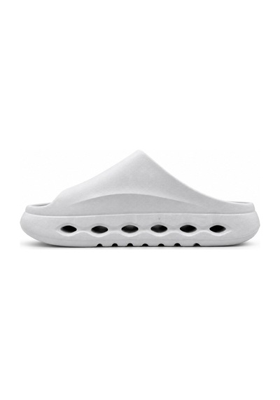 Look Life Konforlu Ergonomik Delikli Unisex Günlük Terlik Gri