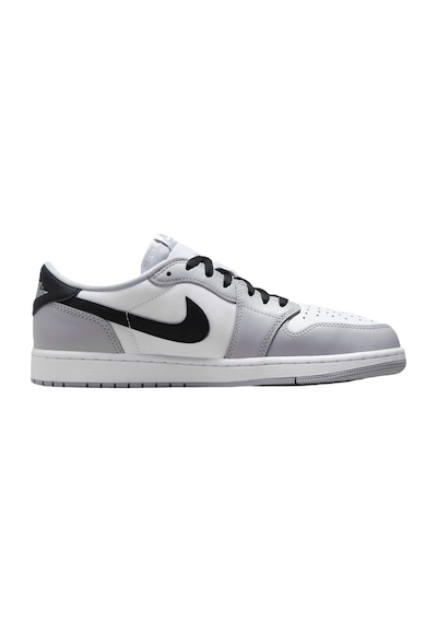 Nike Air Jordan 1 Retro Low Og Leather Unisex Sneaker Hakiki Deri Unisex Günlük Spor Ayakkabı Beyaz Gri Beyaz - Gri Nike Air Jordan 1 Retro Low Og Leather Unisex Sneaker Hakiki Deri Unisex Günlük Spor Ayakkabı Beyaz Gri Beyaz - Gri