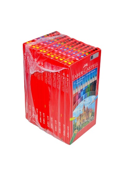 Faber-castell 12 Renkli Boya Kalemi Seti 12'li Paket