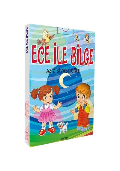 Ece Ile Bilge Dizisi 10 Kitap-1.Sınıf Hikaye Seti- Aziz Sivasl