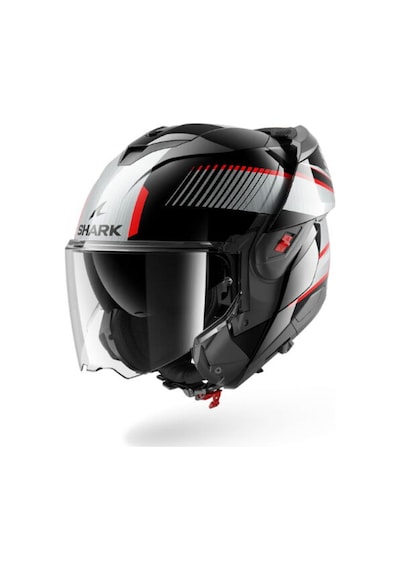 Oxo Sıkter Çene Açılır Kask Kus Siyah