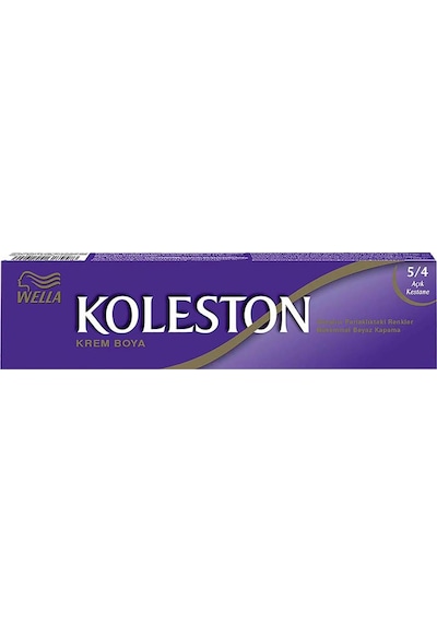 Koleston Tüp Boya 50 Ml - 5.4 Açık Kestane + 20 Vol Oksidan Peroksit