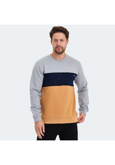 Slazenger KALYN IN Erkek Sweatshirt Gri