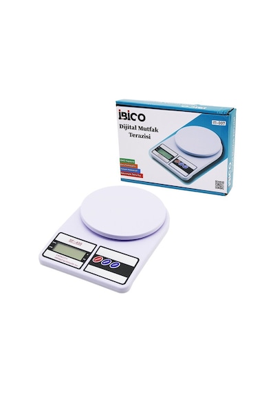 İbico İ11-007 Sf-400 Dijital & Pilli Mutfak Terazisi Tartı 10kg/1g Diğer