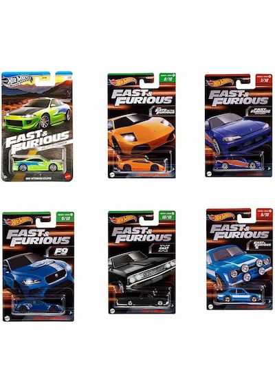 Hot Wheels Fast & Furious Temalı Arabalar Hnr88 Diğer