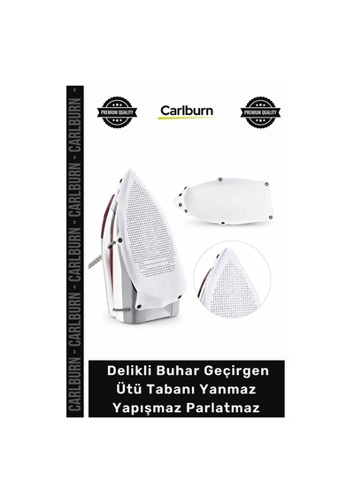 Özel Üretim Hassas Kumaş Koruyucu Delikli Buhar Geçirgen Ütü Tabanı Yanmaz Yapışmaz Parlatmaz Çok Renkli