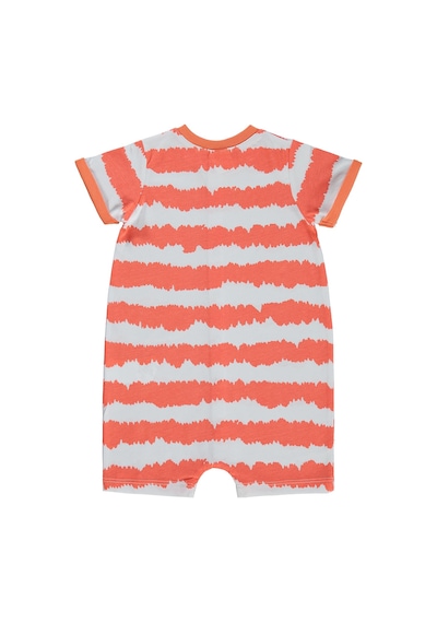 Civil Baby Dalga Desenli 6-18 Ay Tulum - Kırmızı Mercan