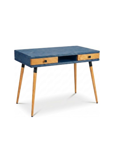 Mobenta Modest Desk: Masif Çalışma & Laptop Masası 2 Çekmece 1 Bölme - 120x60 Ig-tk Mavi-ahşap Mobenta Modest Desk: Masif Çalışma & Laptop Masası 2 Çekmece 1 Bölme - 120x60 Ig-tk Mavi-ahşap