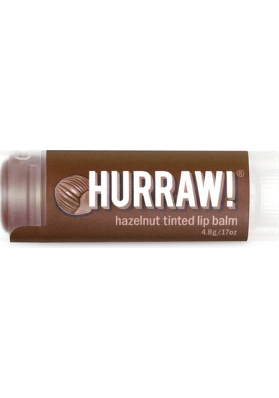 Hurraw Hazelnut Tinted Renkli Dudak Balmı Fındık 4.8 G