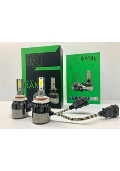 Mach Bam5 9006 Hb4 Beyaz Led Xenon Far Ampül Ön Far Ve Sis Zenon