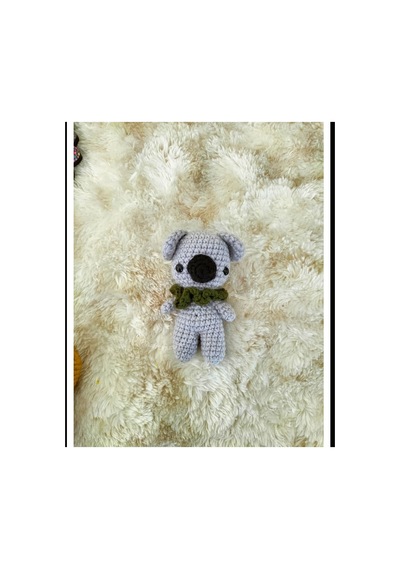 Minik Koala Anahtarlık Hediyelik Aksesuar Amigurumi Oyuncak