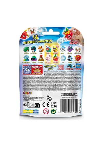 1 Adet Sürpriz Splashers Fill & Squish Sıkımlık Stress Giderici Yumuşak Mini Su Tabancası