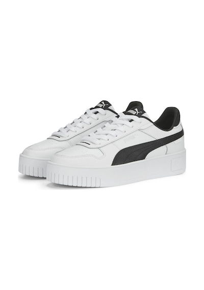Jump Puma Carina Street Unisex Ayakkabı Beyaz - Siyah