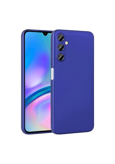 Zore Samsung Galaxy Uyumlu A05s Kılıf Omsy Premier Silikon Kapak - Saks Mavi