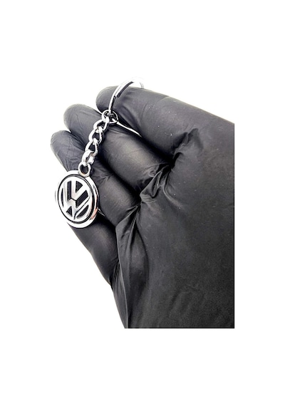 Vw Yeni Tasarım Siyah Metal Anahtarlık - Volkswagen Uyumlu Metal Anahtarlık