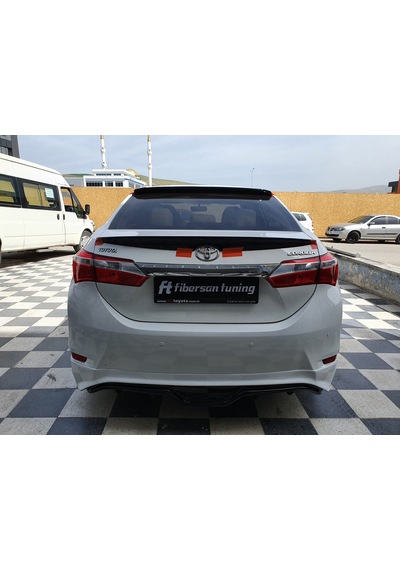Toyota Corolla Uyumlu Tampon Ekleri-fibersan Tuning