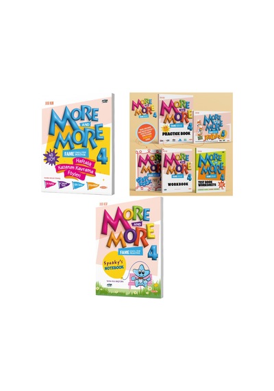 Kurmay Elt 2027 4. Sınıf Haftalık Föy - Practice Book - Test Book - Speakys Notebook Seti 6 Kitap + 40 Föy