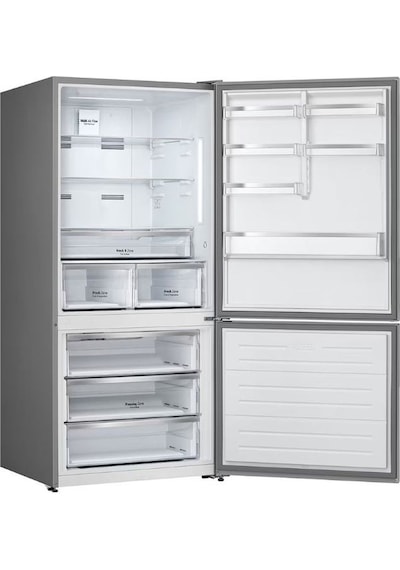 Lg GTL569PVAM.AVPPLTK No Frost Alttan Donduruculu Buzdolabı Inox