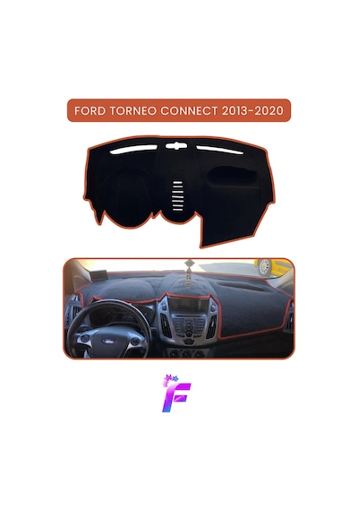 Ford Torneo Connect 2013-2020 Torpido Örtüsü Güneşten Korur Tam Uyum Tc4