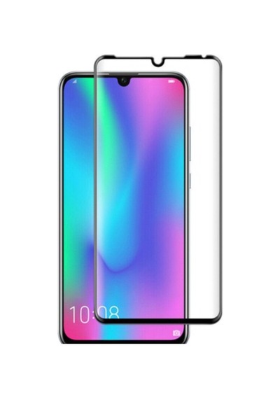 Huawei Y6 2019 5D Tam Kaplayan Ekranı Kırılmaz Cam Siyah