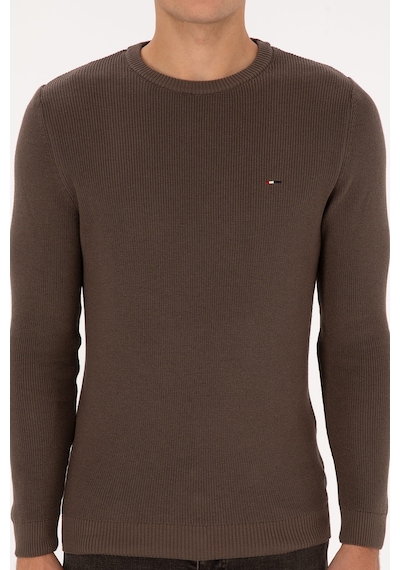 U.S. Polo Assn. Erkek Slim Fit Bisiklet Yaka Vizon Basic Kazak 50313667-VR052 U.S. Polo Assn. Erkek Slim Fit Bisiklet Yaka Vizon Basic Kazak 50313667-VR052