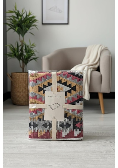 Otantik Tarz Dokuma Hafif, Şık Ve Günlük Kullanıma Uygun Makineden Yıkanabilir Kilim Diğer