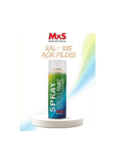 Mxs Ral 1015 Açık Fildişi Akrilik Sprey Boya 400 Ml Ral-1015 Açık Fildişi
