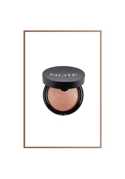 Note Cosmetique Baked Blusher Işıltılı Fırınlanmış Toz Allık - 02 Vintage Pink